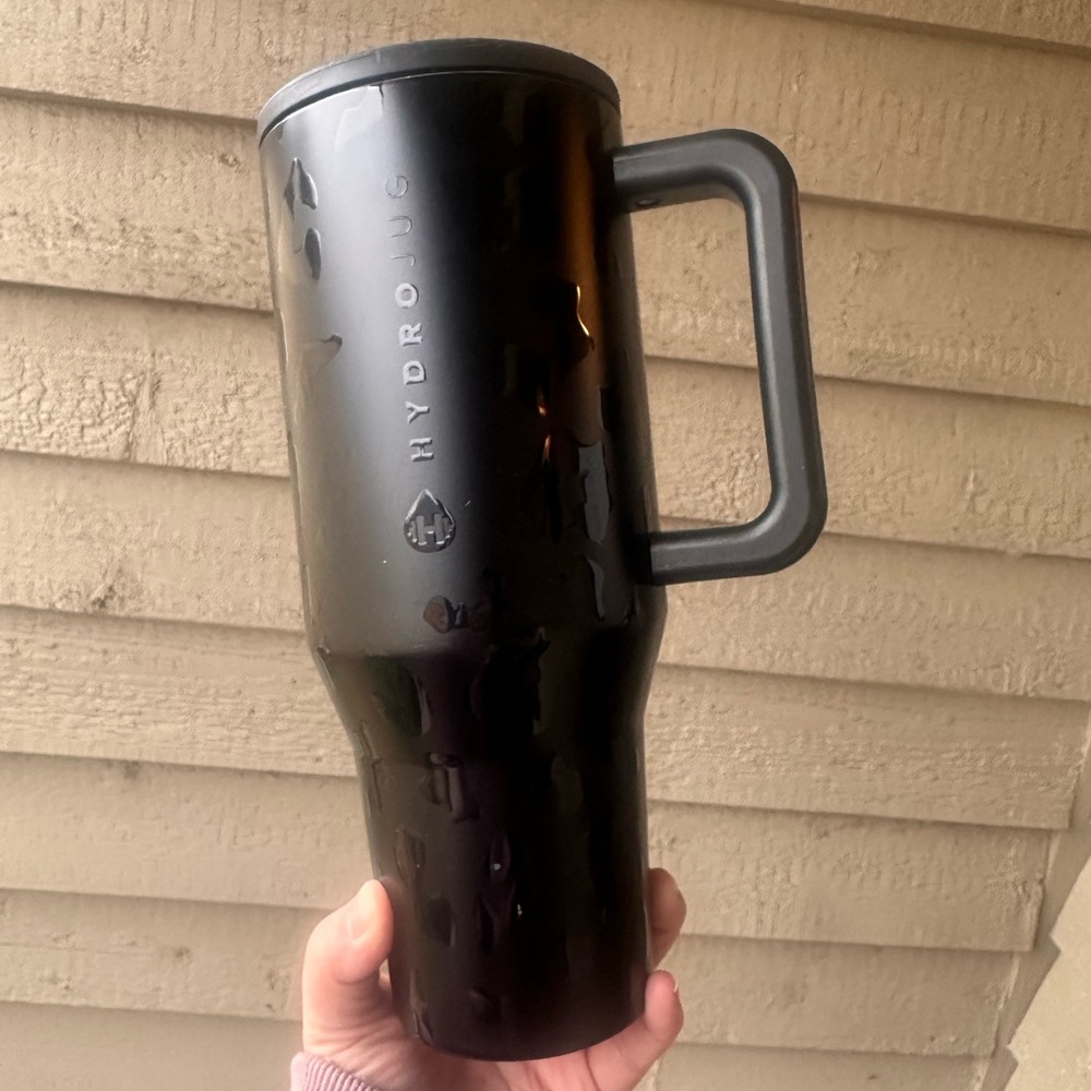 HydroJug Black Cheetah 40oz Tumbler